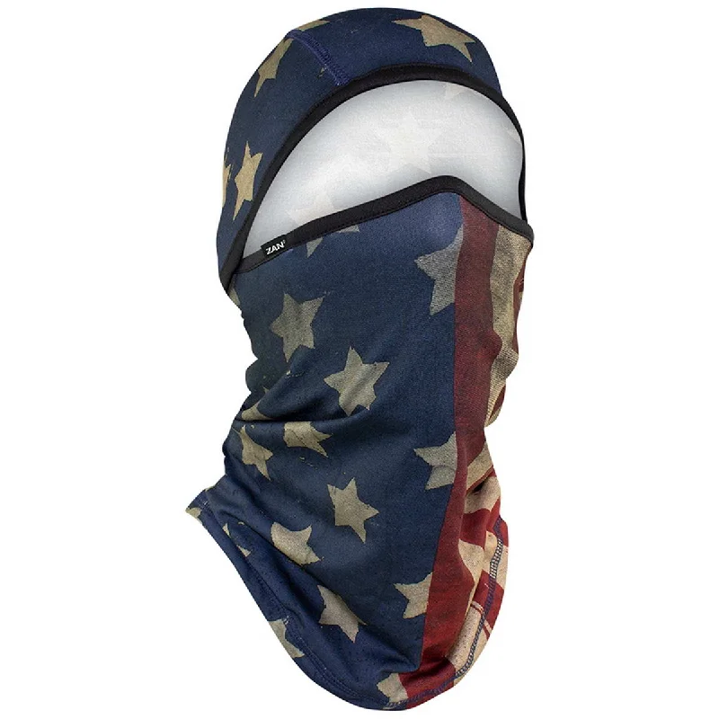 Relaxed And Casual ZanHeadgear WB4L408 Convertible Balaclava SportFlex Series Patriot Relaxed And Casual ZanHeadgear WB4L408 Convertible Balaclava SportFlex Series Patriot