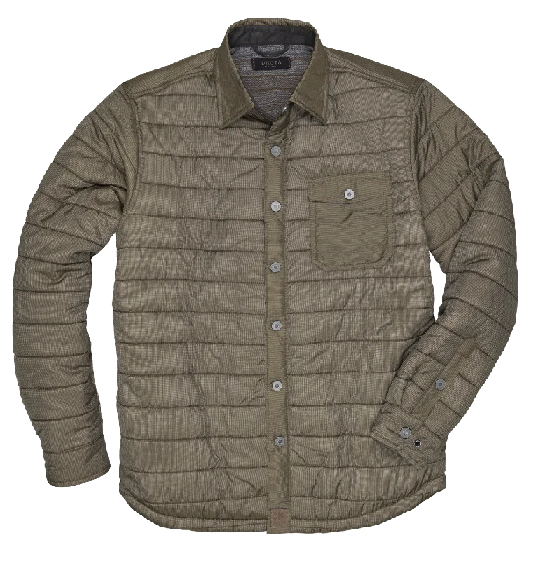 European Plan 'Dakota Grizzly' Men's Lucas Quilted Jacket - Gear