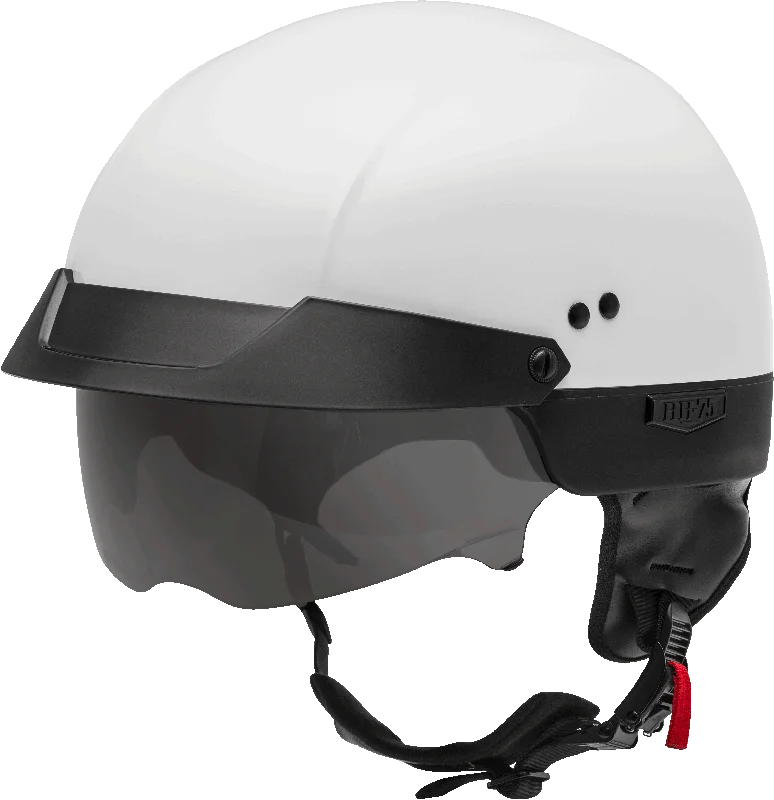 Cozy Sweaters GMax 72-6502 HH-75 Half Helmet White
