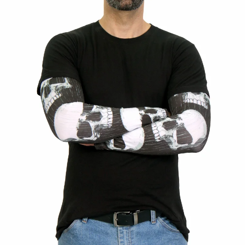 Effortless Outfits Hot Leathers ARM1001 2nd Amendment Skull Arm Sleeve