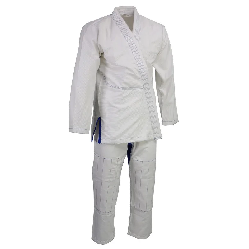 High-end Wear X-Fitness XFM6001 Ultra Light Preshrunk BJJ Jiu Jitsu Gi (See Special Sizing Guide)-WHITE