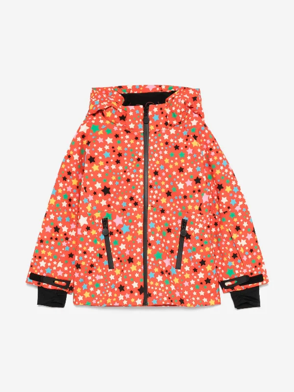 Casual Wear Stella McCartney Girls Star Ski Jacket in Red