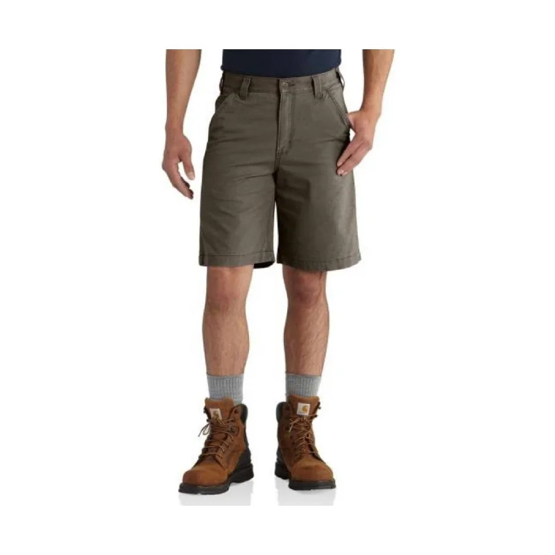 Light Comfort Carhartt Men's Rugged Flex Rigby Short 10 Inch - Tarmac