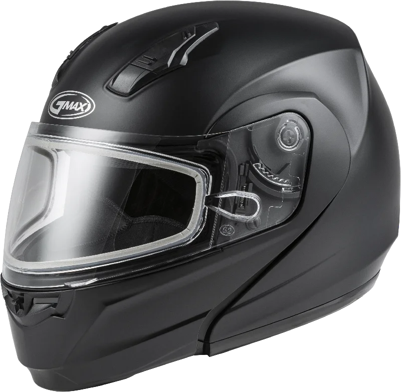 All-Day Comfort GMax 72-5903 MD-04S Modular Snow Helmet Matte Black