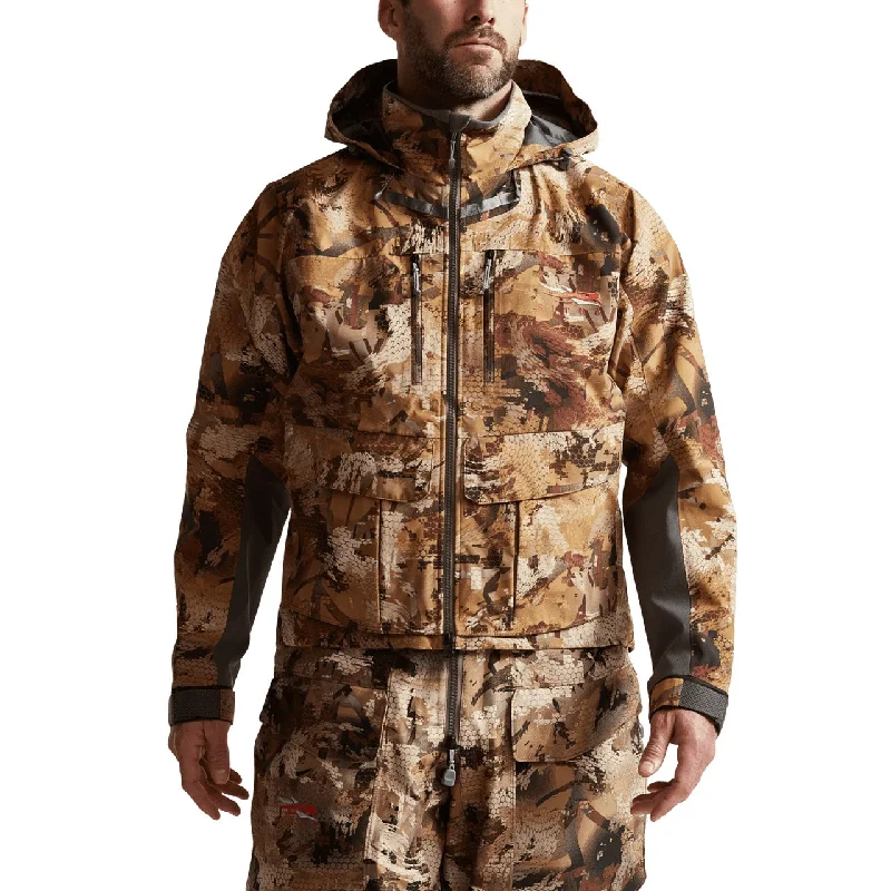 Street Fashion 'Sitka' Men's Delta Pro Wading WP Jacket - Waterfowl : Optifade Waterfowl Marsh