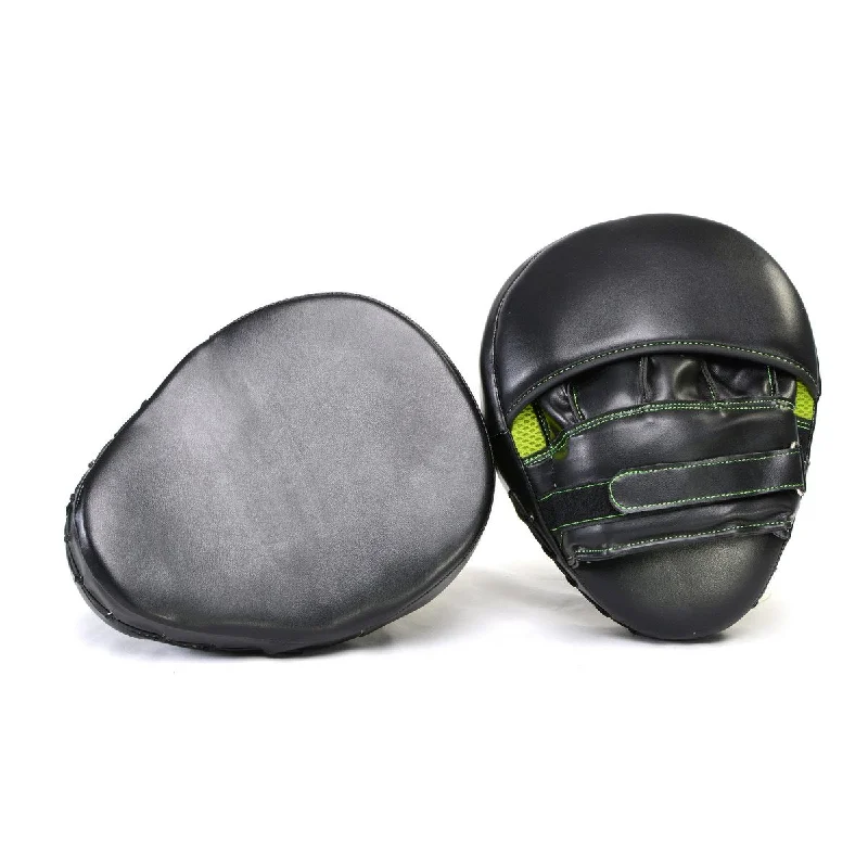 High-quality Design X Fitness XF8000 Curved Boxing MMA Punching Mitts-BLK/GREEN