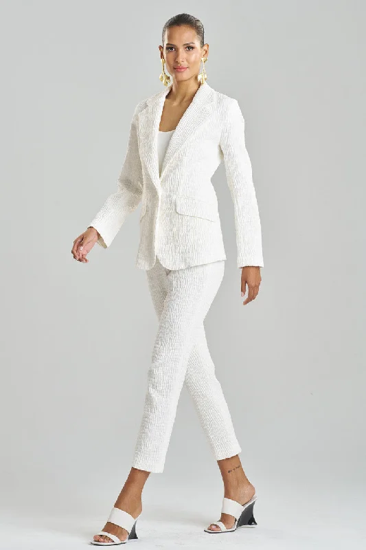 Must-have For Autumn And Winter Textured Cotton Jacquard Jacket