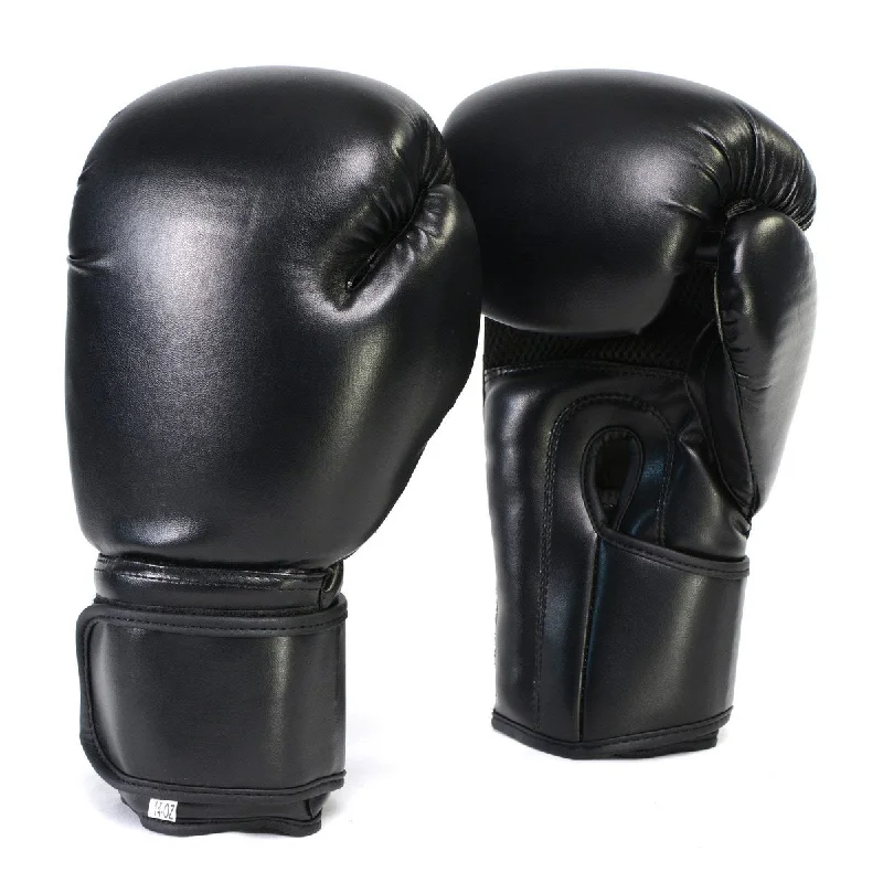 Trendy Comfort X-Fitness XF2000 Gel Boxing Kickboxing Punching Bag Gloves-BLACK