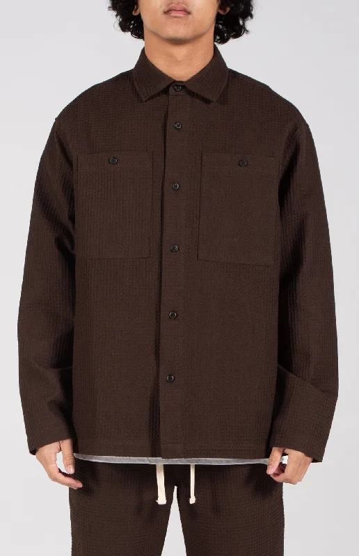 Cozy Outfit Ace Overshirt | Brown