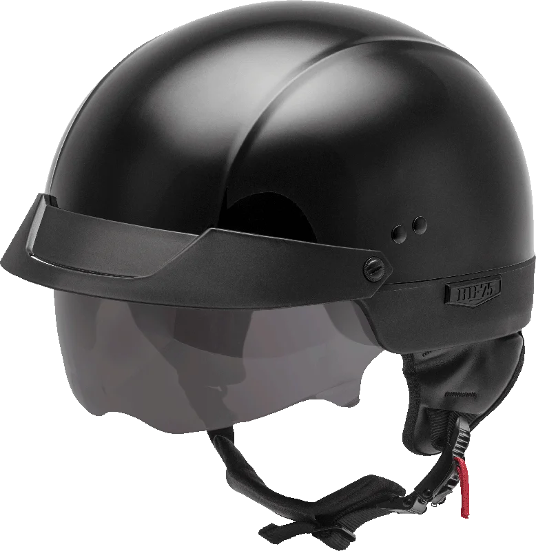 Soft Touch GMax 72-6500 HH-75 Half Helmet Black