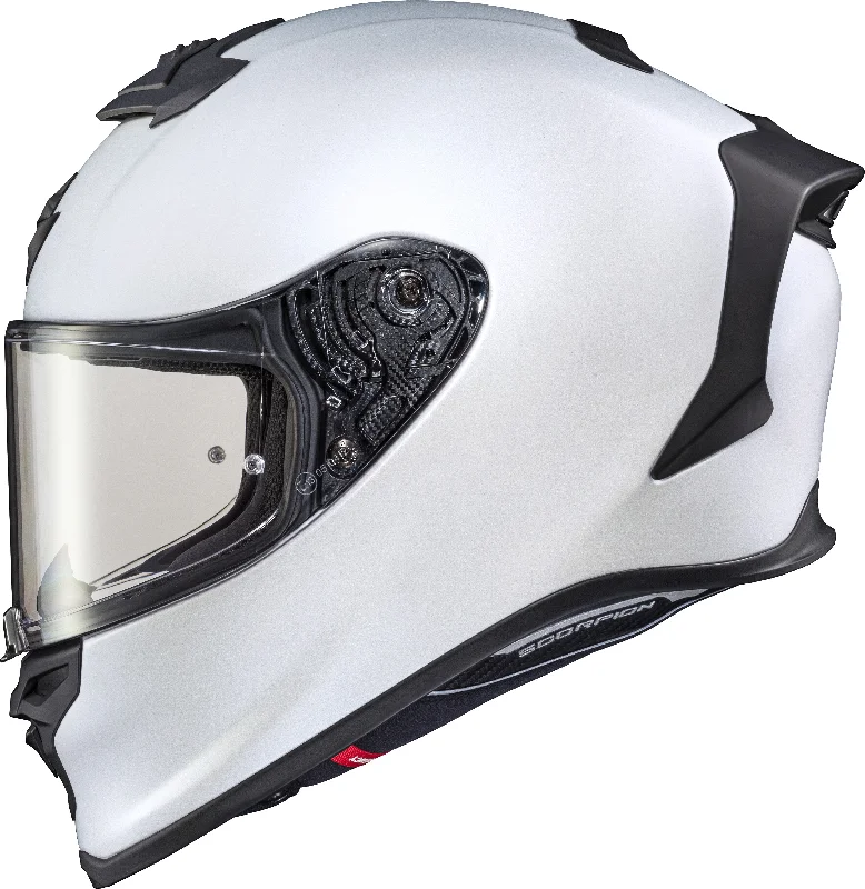All-Day Wear Scorpion EXO 75-1352 EXO-R1 'Air' Full Face Helmet Matte Pearl White