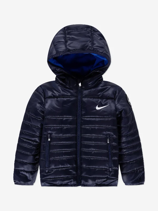 Trendy Casuals Nike Boys Fill Quilted Jacket in Navy