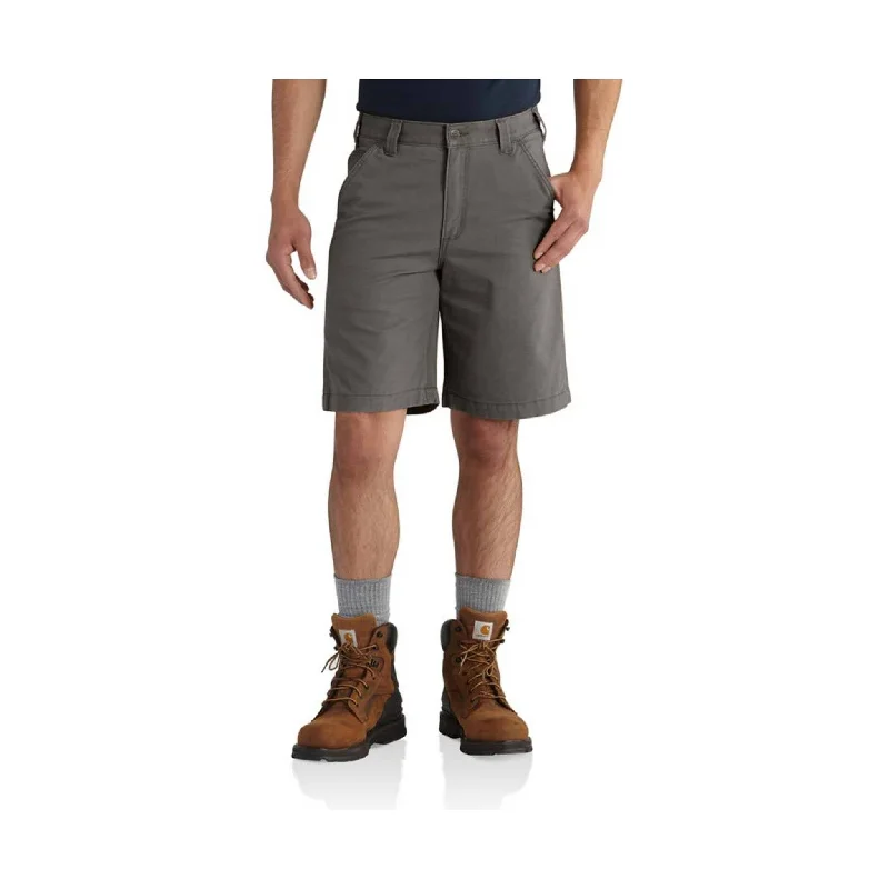 Comfortable Sweaters Carhartt Men's Rugged Flex Rigby Short 10 Inch - Gravel