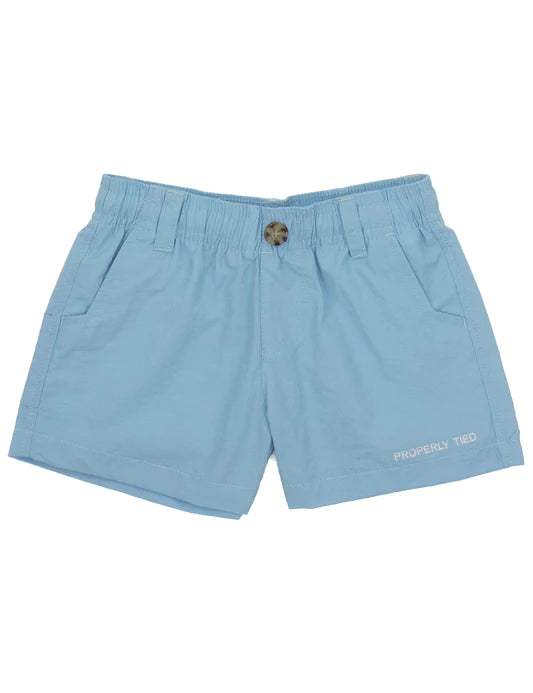 Mid-length Style Mallard Short Aqua