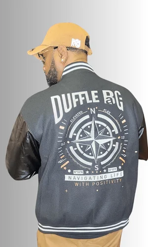Classic N.A.V Varsity Jacket | By Duffle Bag