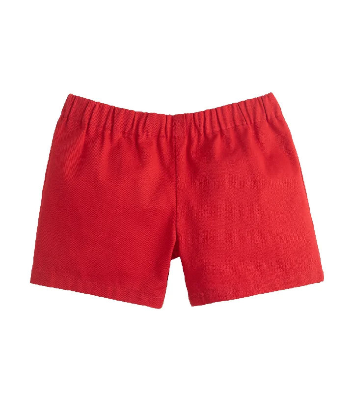 Nightclub Style Basic Short Red