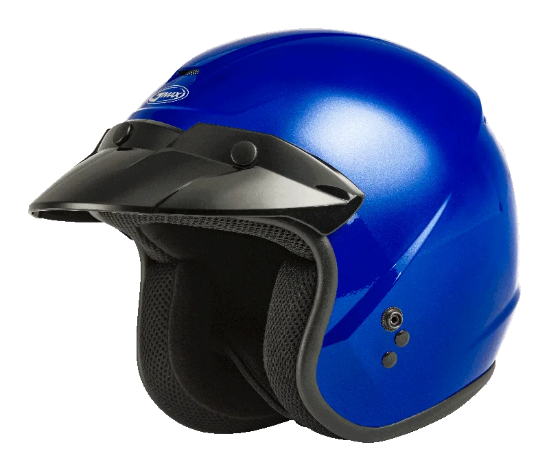 Free Design GMax 72-5363 OF-2 Open-Face Helmet Blue