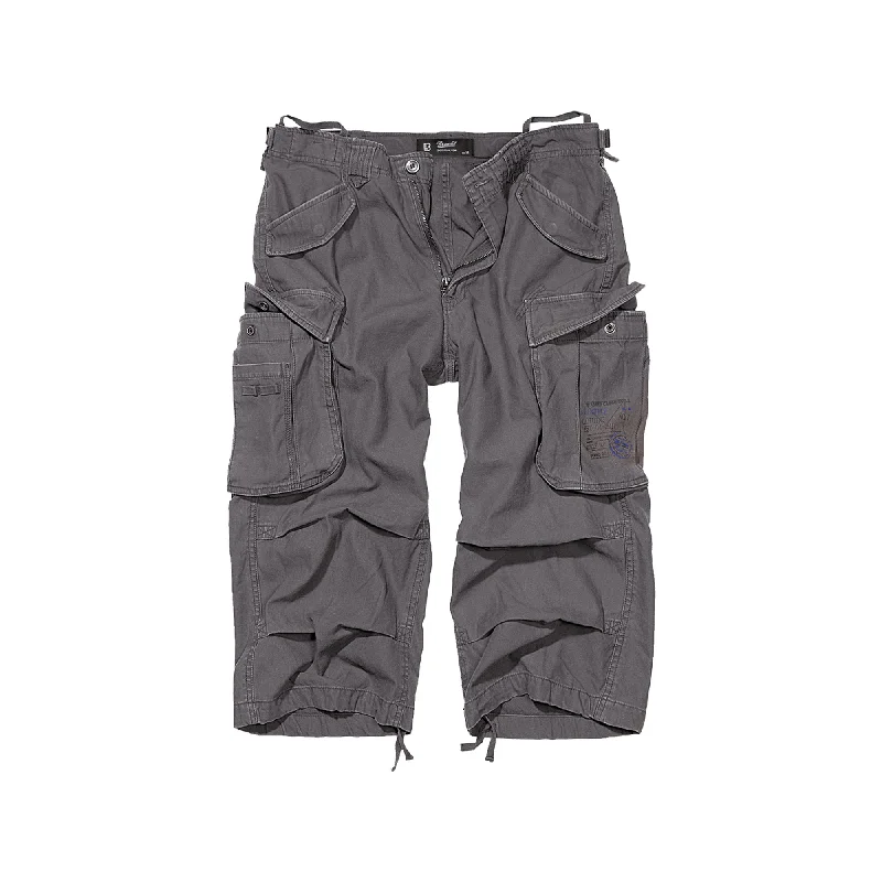 Celebrity Style Shorts Industry Vintage 3/4 anthracite
