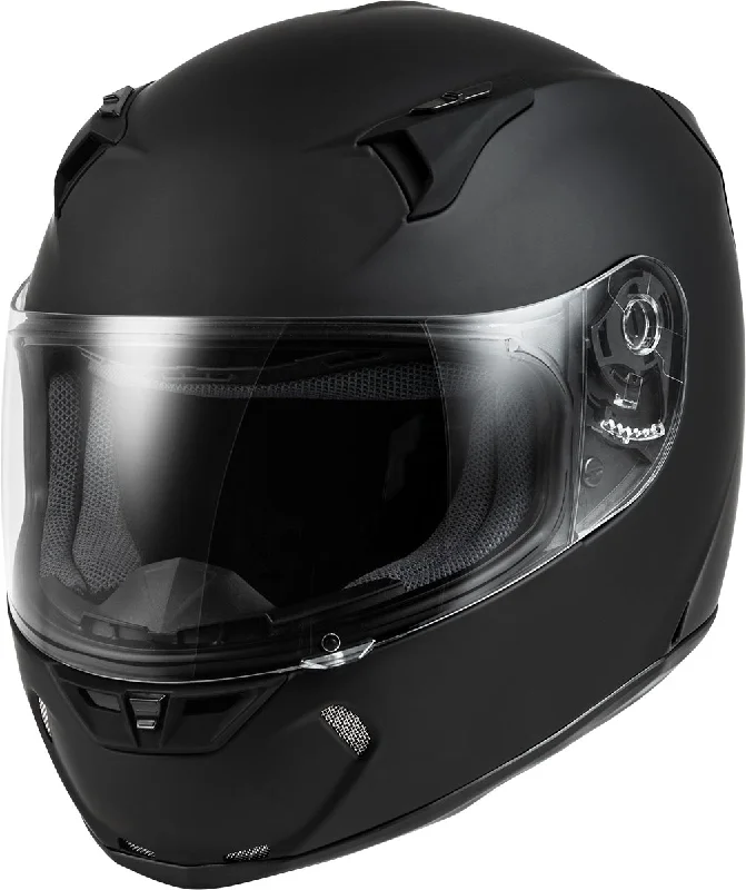 Soft Style Fly Racing 73-8352 Revolt Solid Helmet Ece Matte Black
