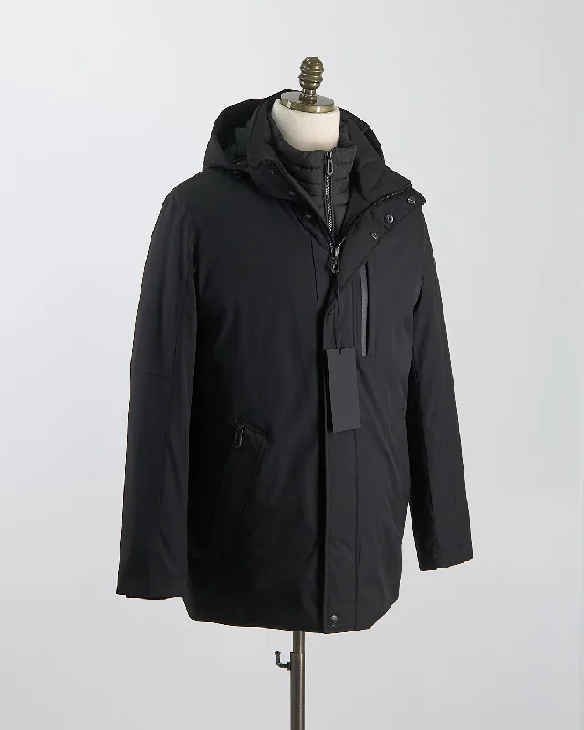 Elegant Wear Comfort Stretch Urban Explorer Winter Parka