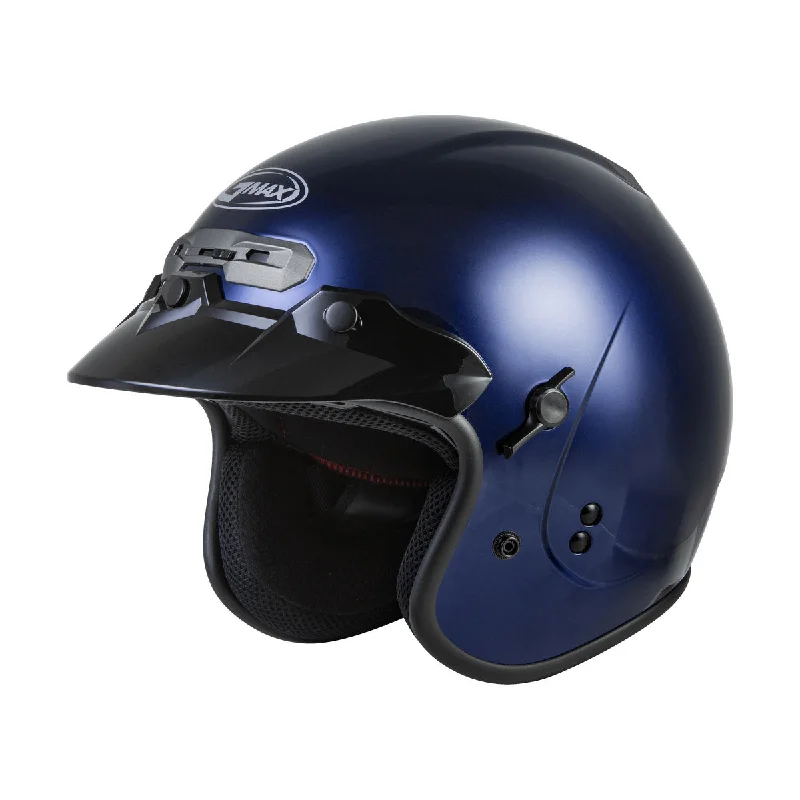 Elegant Outline GMax 72-4923 GM-32 Open-Face Helmet Blue
