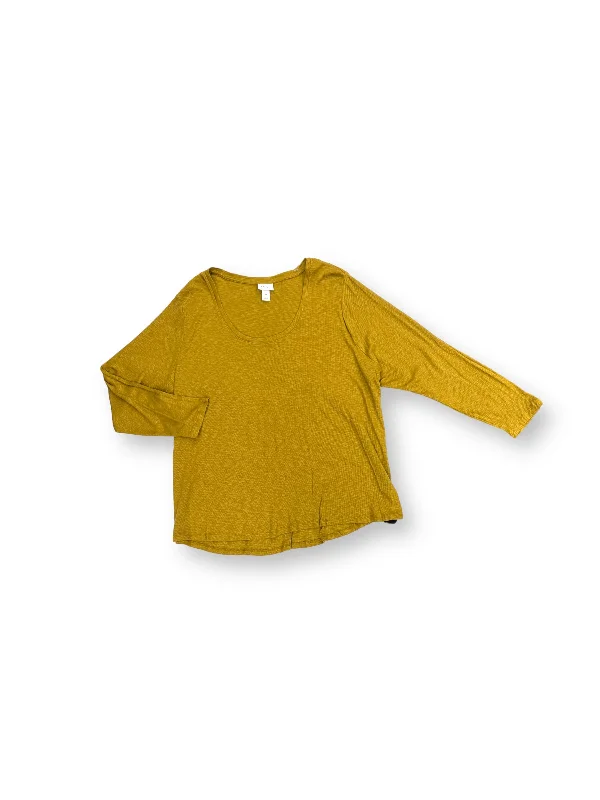 Cozy Outfit Top Long Sleeve Basic By Ava & Viv  Size: 3x
