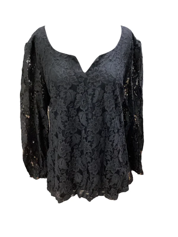 Summer Comfort Top Long Sleeve By Suzanne Betro  Size: 3x