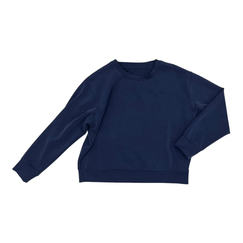 Trendy Comfort Wear Top Ls By A New Day In Blue, Size:M