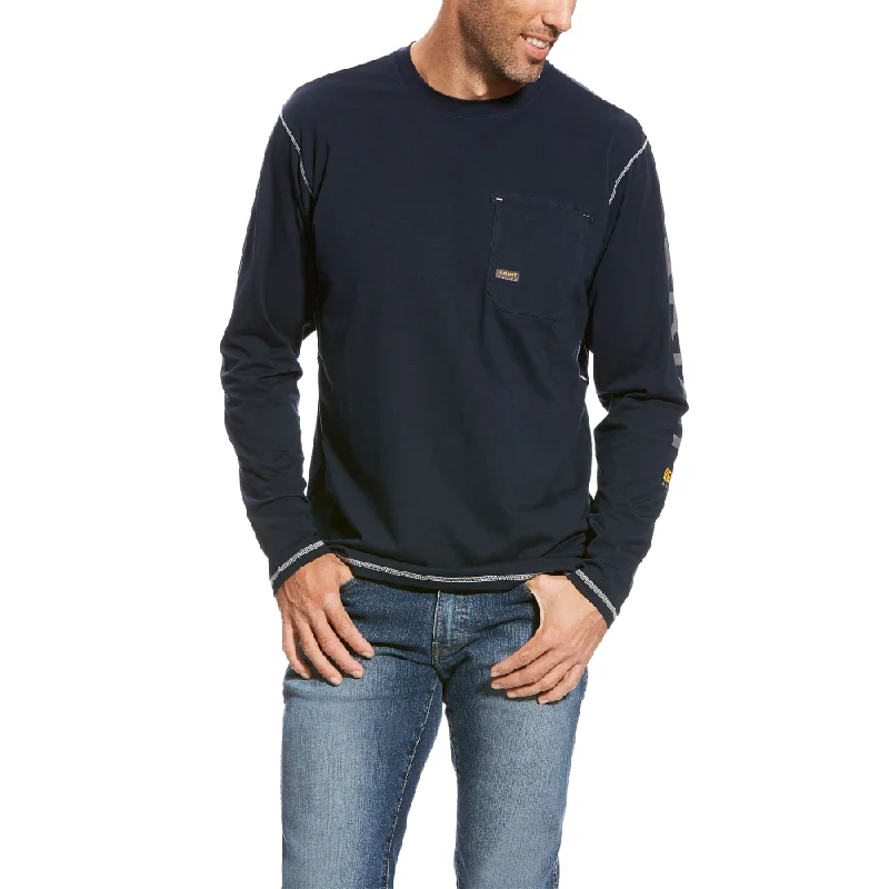 Ariat Mens Rebar Workman Logo Work T-Shirt - 10023920