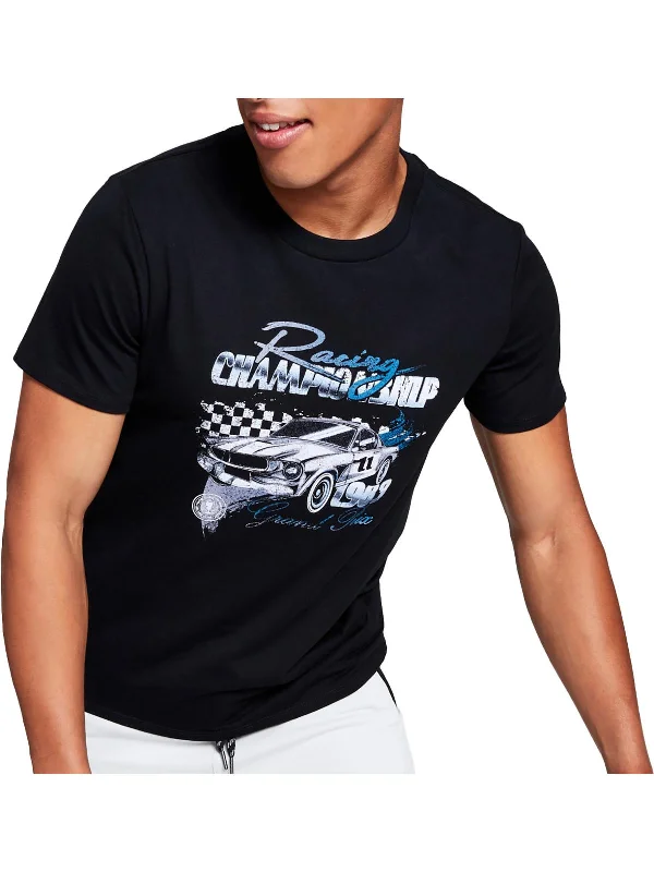 Double-sided Wear Mens Jersey Graphic T-Shirt