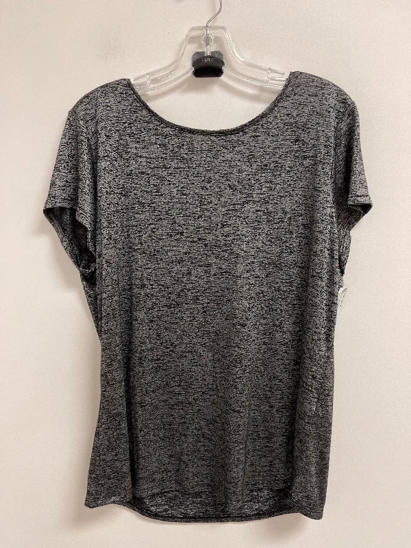 Elegant And Lazy Tunic 3/4 Sleeve By White House Black Market In Grey, Size: Xl