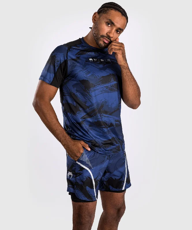 Sporty Elegance Venum Electron 3.0 Dry-Tech t-shirt - Navy
