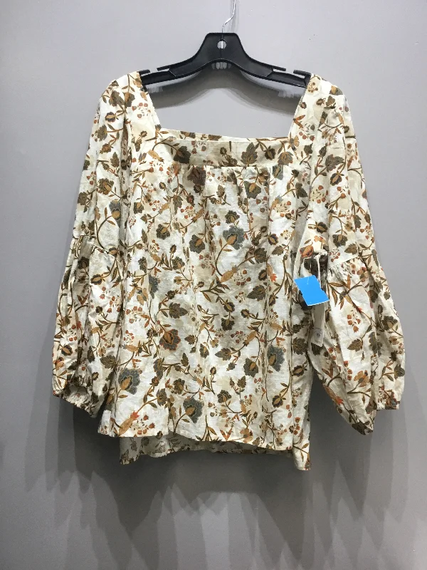 Chic Relaxation Top Long Sleeve By Ana  Size: 1x