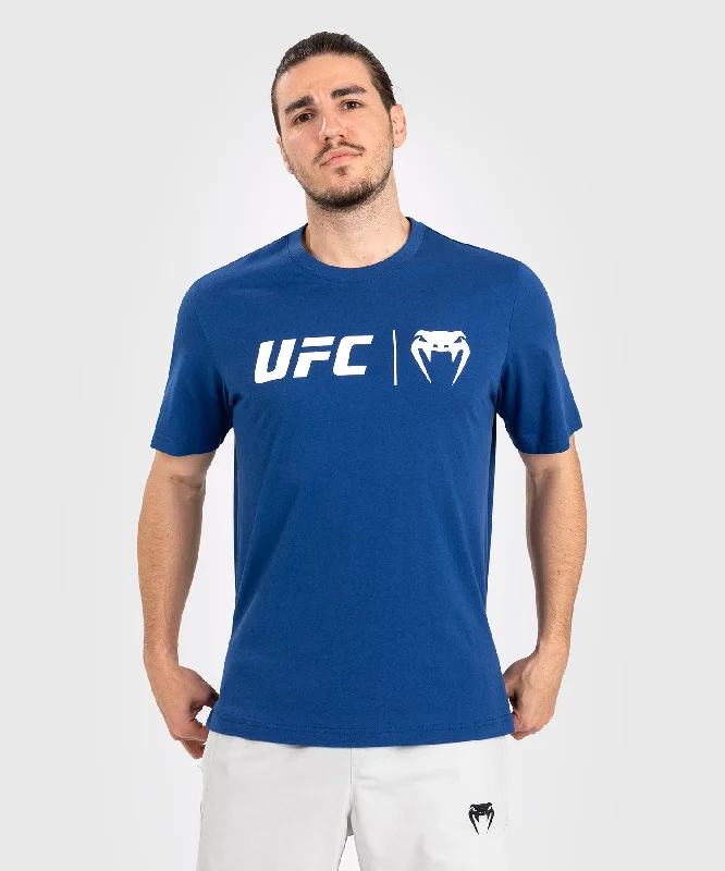 Elegant Casuals UFC Venum Classic  T-Shirt - Navy Blue/White