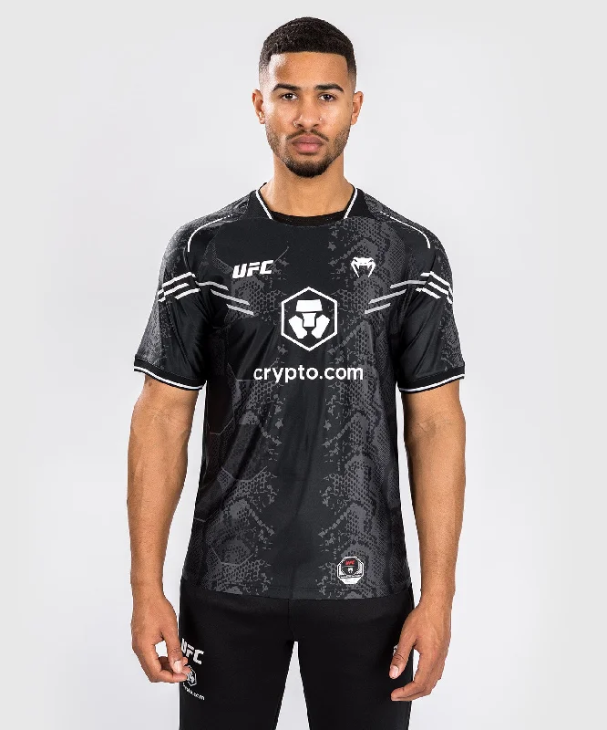 Chic Comfort Wear UFC Adrenaline by Venum Authentic Fight Night Men’s Walkout Jersey - Black