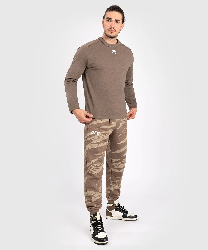 Comfy Chic UFC Adrenaline by Venum Fight Week Men’s Long Sleeve T-Shirt - Bronze