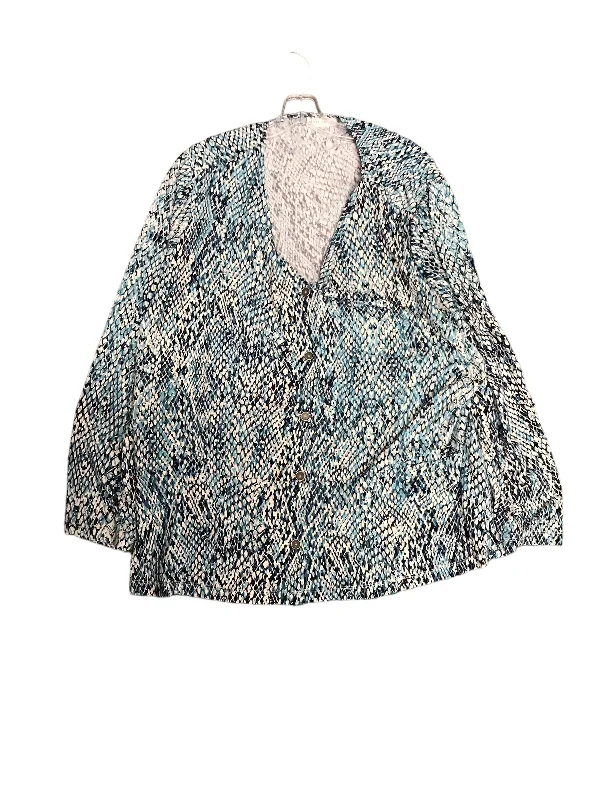 Elegant Comfort Top Long Sleeve By Susan Graver  Size: 4x