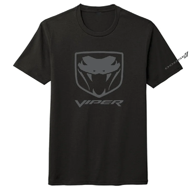 Urban Comfort Mens Dodge Viper Fangs T-shirt (Black)