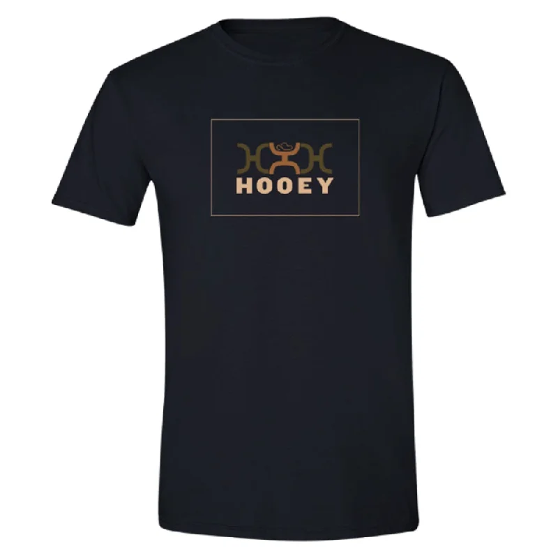 Hooey Mens Chain Box Short Sleeve T-Shirt - A0006178-001
