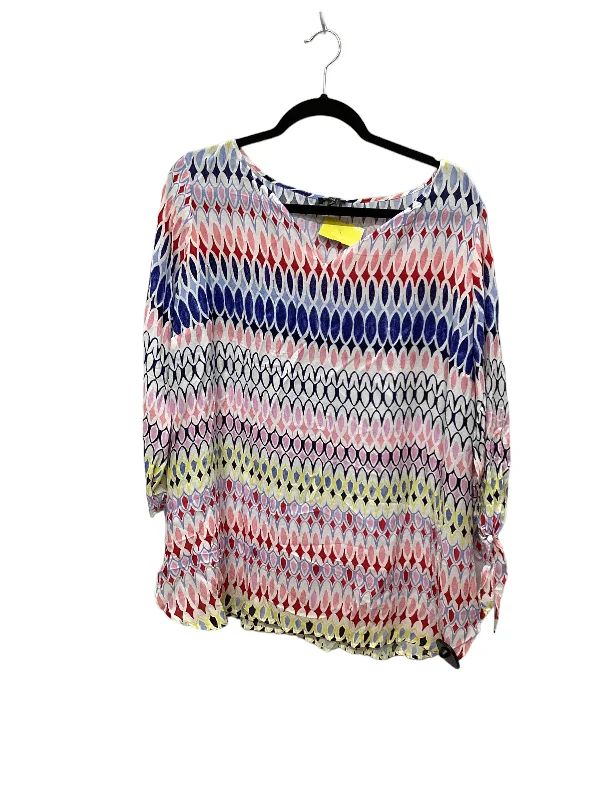 Fresh Comfort Top Long Sleeve By Talbots O  Size: 1x