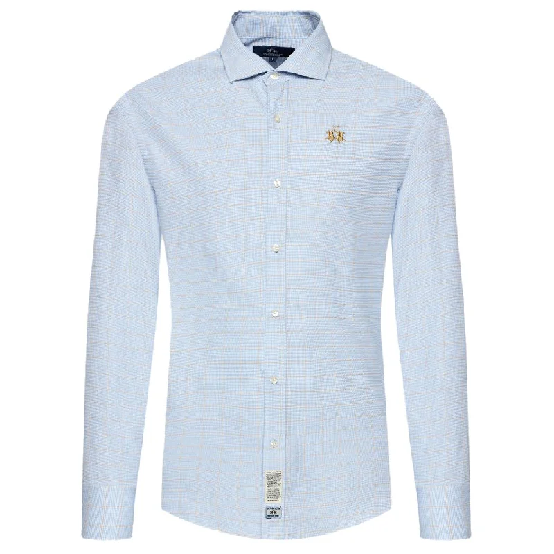 Slim Fit La Martina  Cotton Men's Shirt