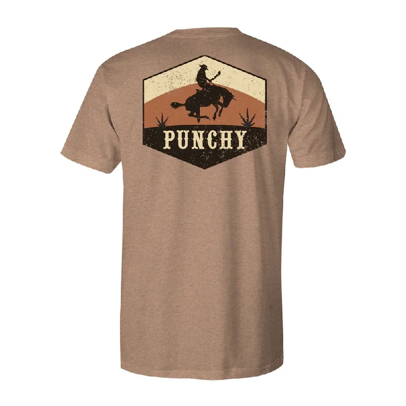 Hooey Mens Ranchero Sienna Heather T-Shirt - PT1648SI