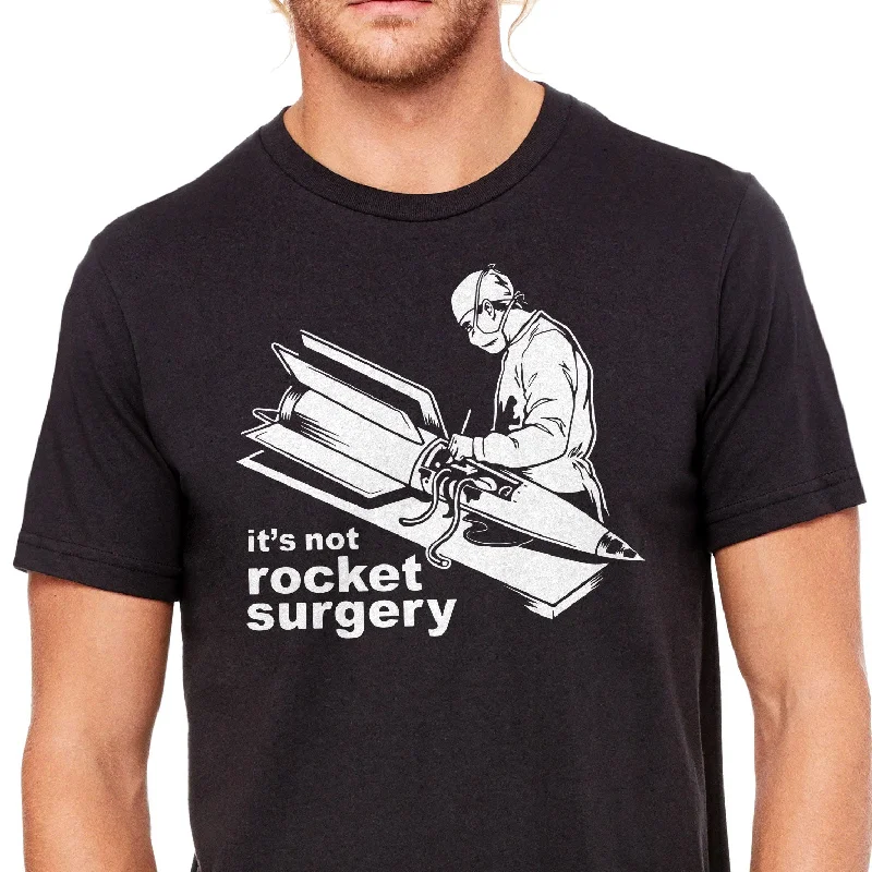 Unique Design It's Not Rocket Surgery Graphic T-Shirt