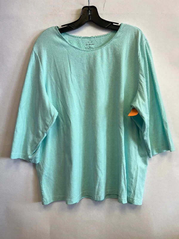 Light Comfort Top 3/4 Sleeve By Cj Banks  Size: 2x
