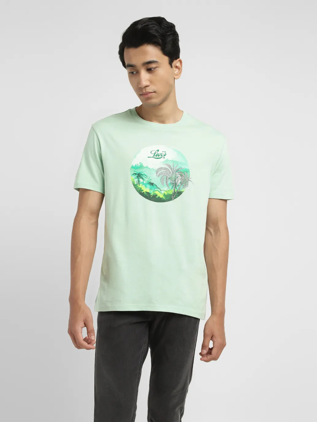 Comfortable Fitwear Men's Graphic Slim Fit T-shirt