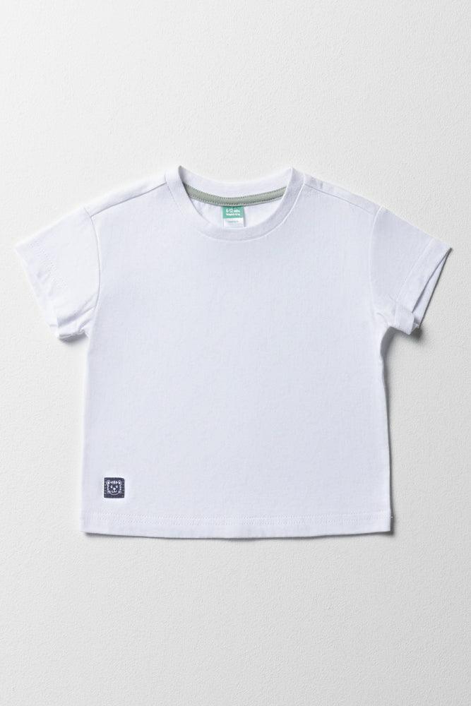 Relaxed Fits Short Sleeve T-Shirt White