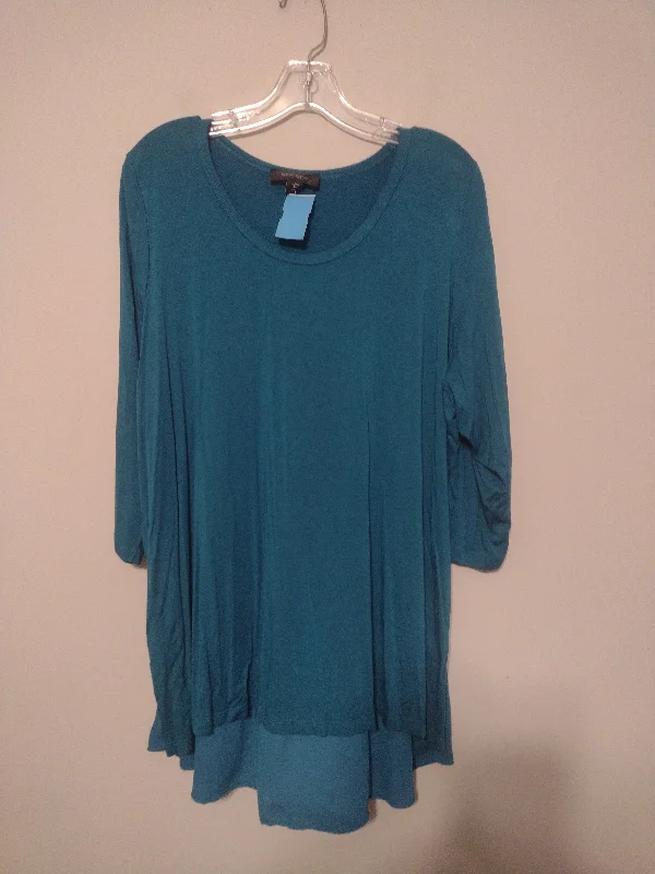 Exclusive Customization Top 3/4 Sleeve By Karen Kane  Size: 2x