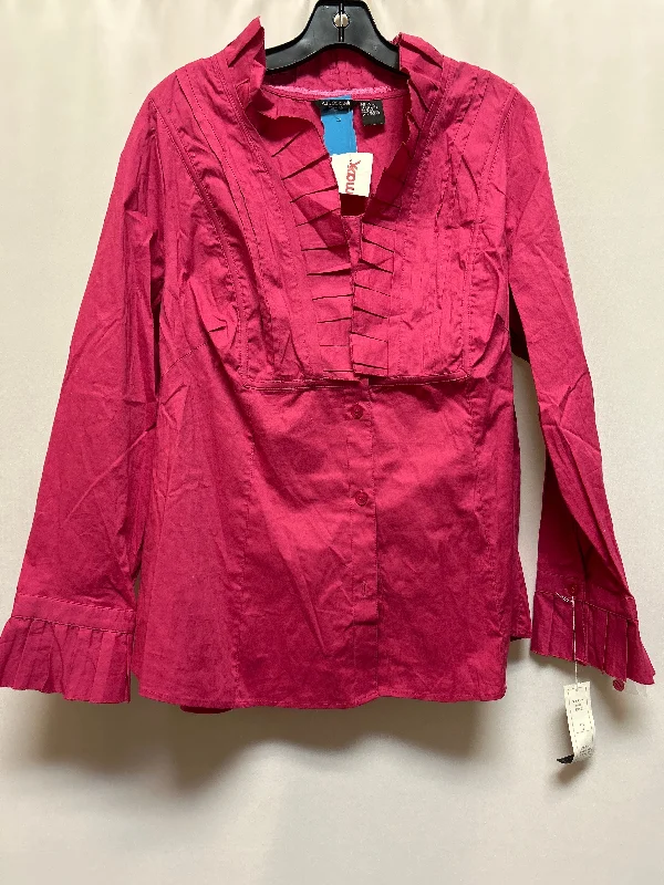 Leisure Sports Top Long Sleeve By Autograph  Size: 1x