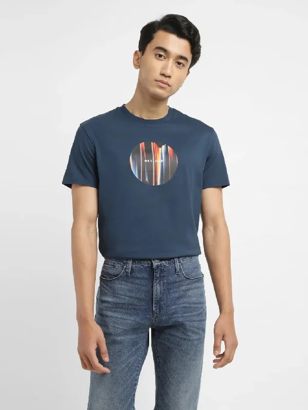 Personal Design Men's Graphic Slim Fit T-shirt