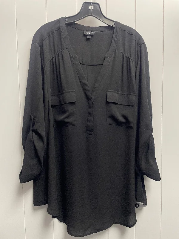 Breathable Comfort Top Long Sleeve By Torrid  Size: 2x